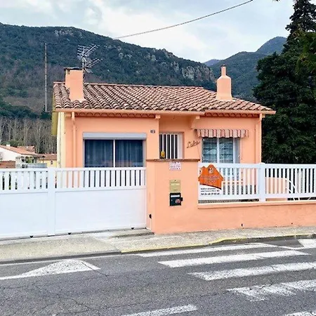 Spacieux F2 Ensoleille De 62m², Climatise, Balcon, Parking, Proche Cures Et Centre, Animaux Acceptes - Fr-1-703-121 Amelie-les-Bains-Palalda